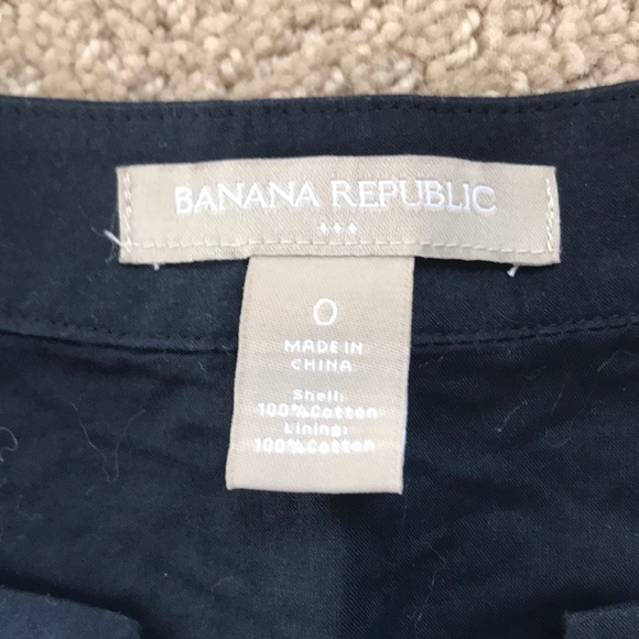 Banana republic size 0 dress navy - Picture 2 of 3